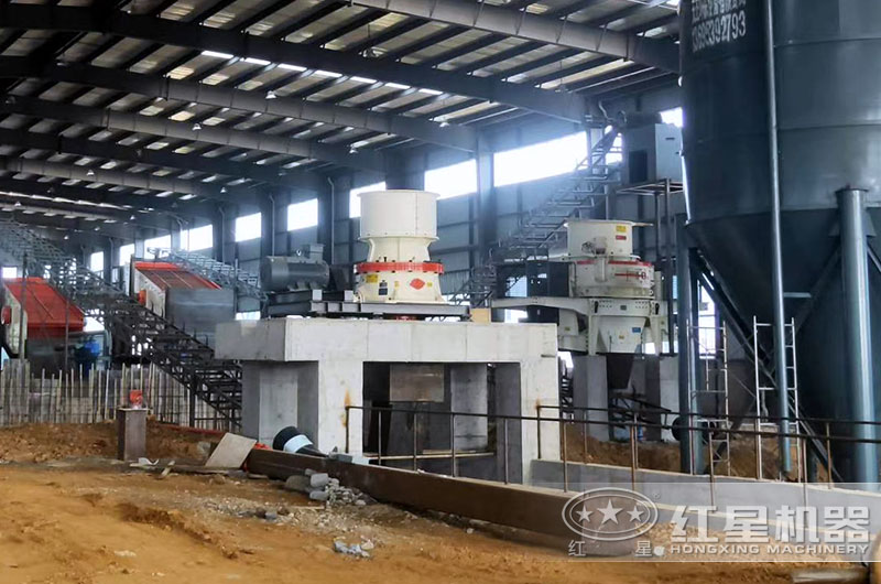 碎石制砂機(jī)生產(chǎn)線實(shí)拍圖 碎石制砂機(jī)生產(chǎn)線實(shí)拍圖