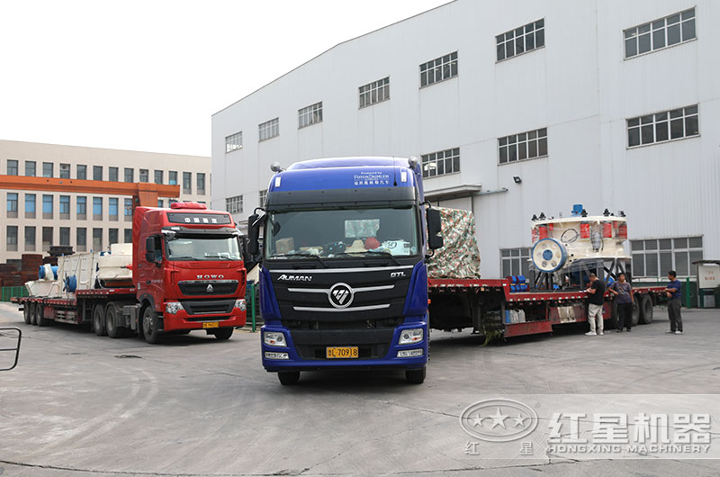 液壓圓錐式破碎機設備發貨圖片