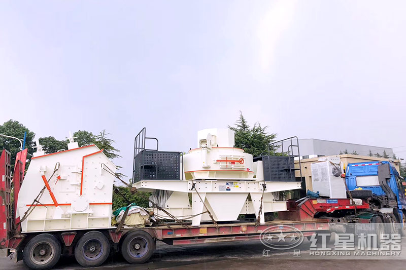 小型人工制沙機(jī)器發(fā)貨實拍